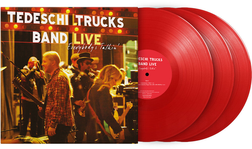 the album cover for Tedeschi Trucks Band - Everybody's Talkin'