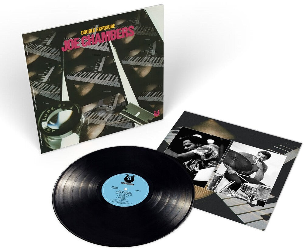 the album cover for Joe Chambers / Young,Larry - Double Exposure