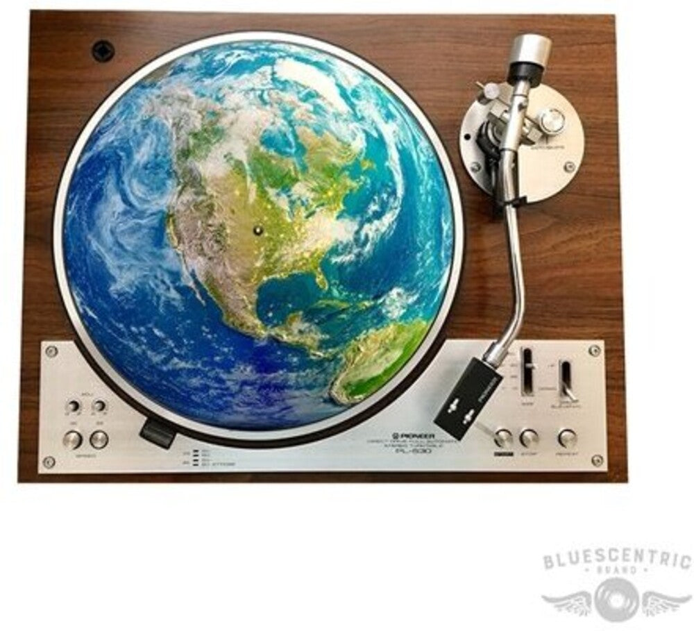 the album cover for Planet Earth North America Turntable Slip Mat - Planet Earth North America Turntable Slip Mat