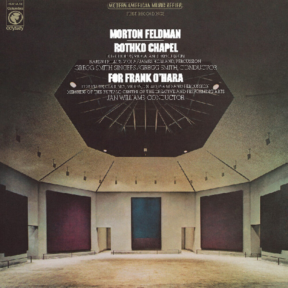 the album cover for Feldman, Morton - Rothko Chapel / For Frank O'Hara