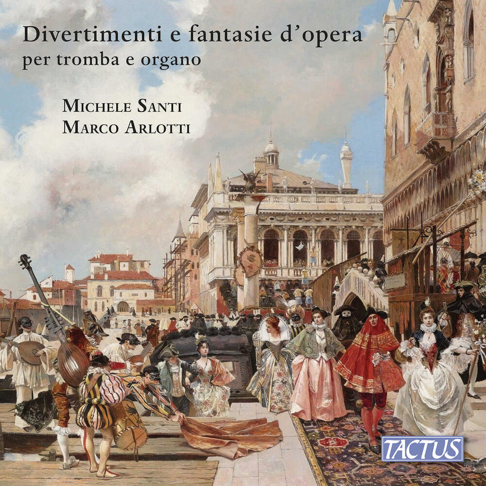 the album cover for Michele Santi - Divertimenti E Fantasie D'opera Per Tromba Ed