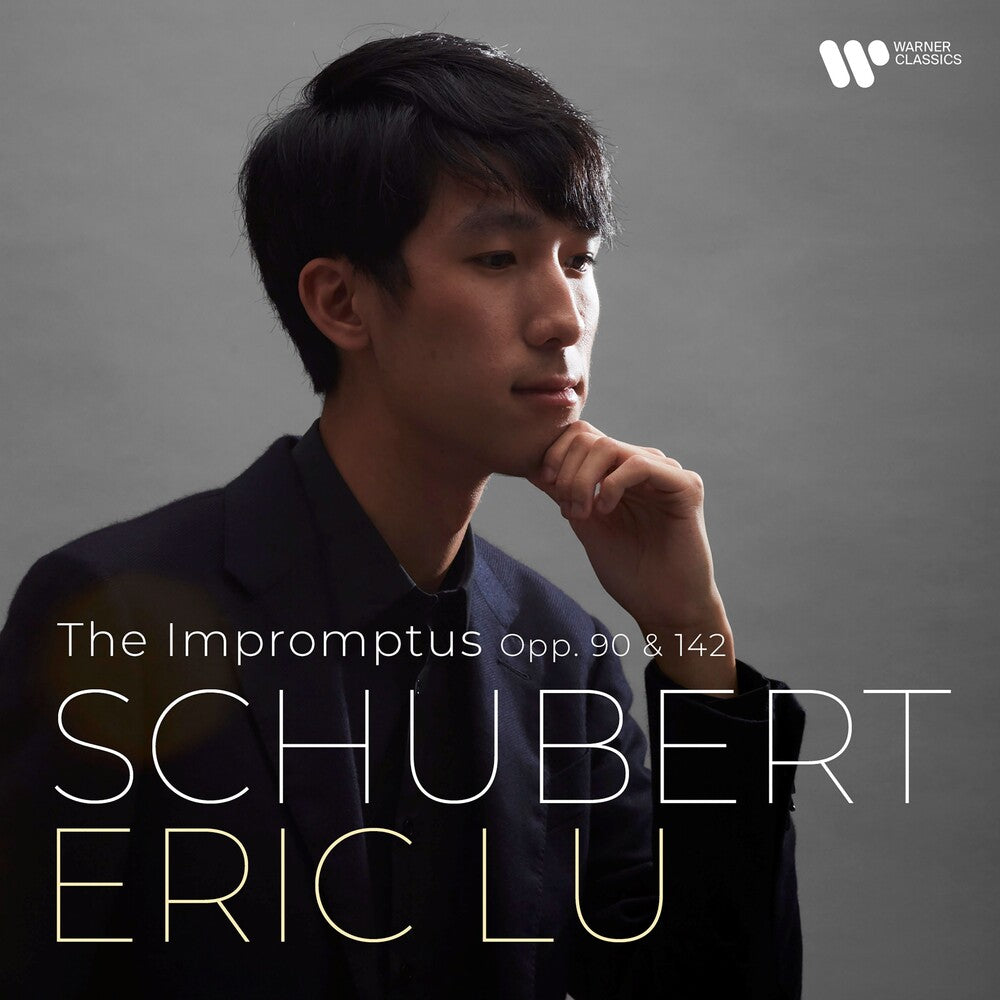 the album cover for Eric Lu - Schubert: The Impromptus Opp. 90 & 142