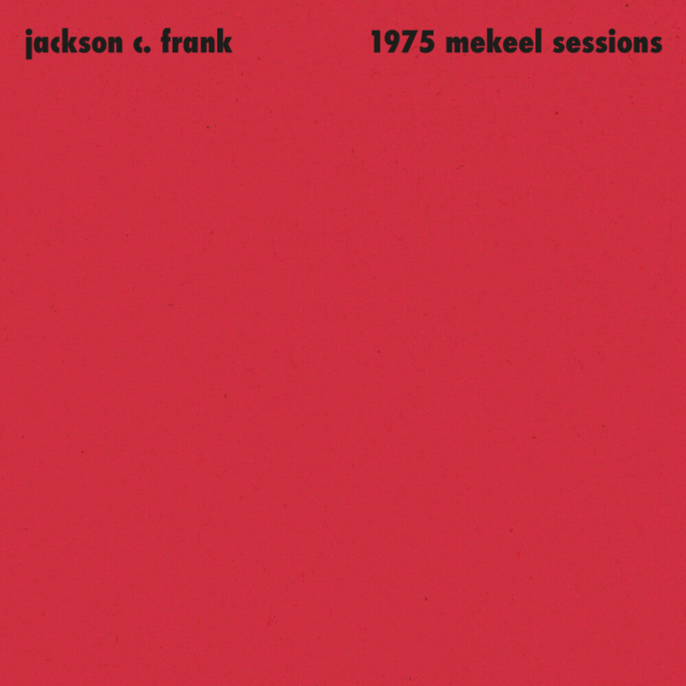 the album cover for Frank Jackson C. - 1975 Mekeel Sessions
