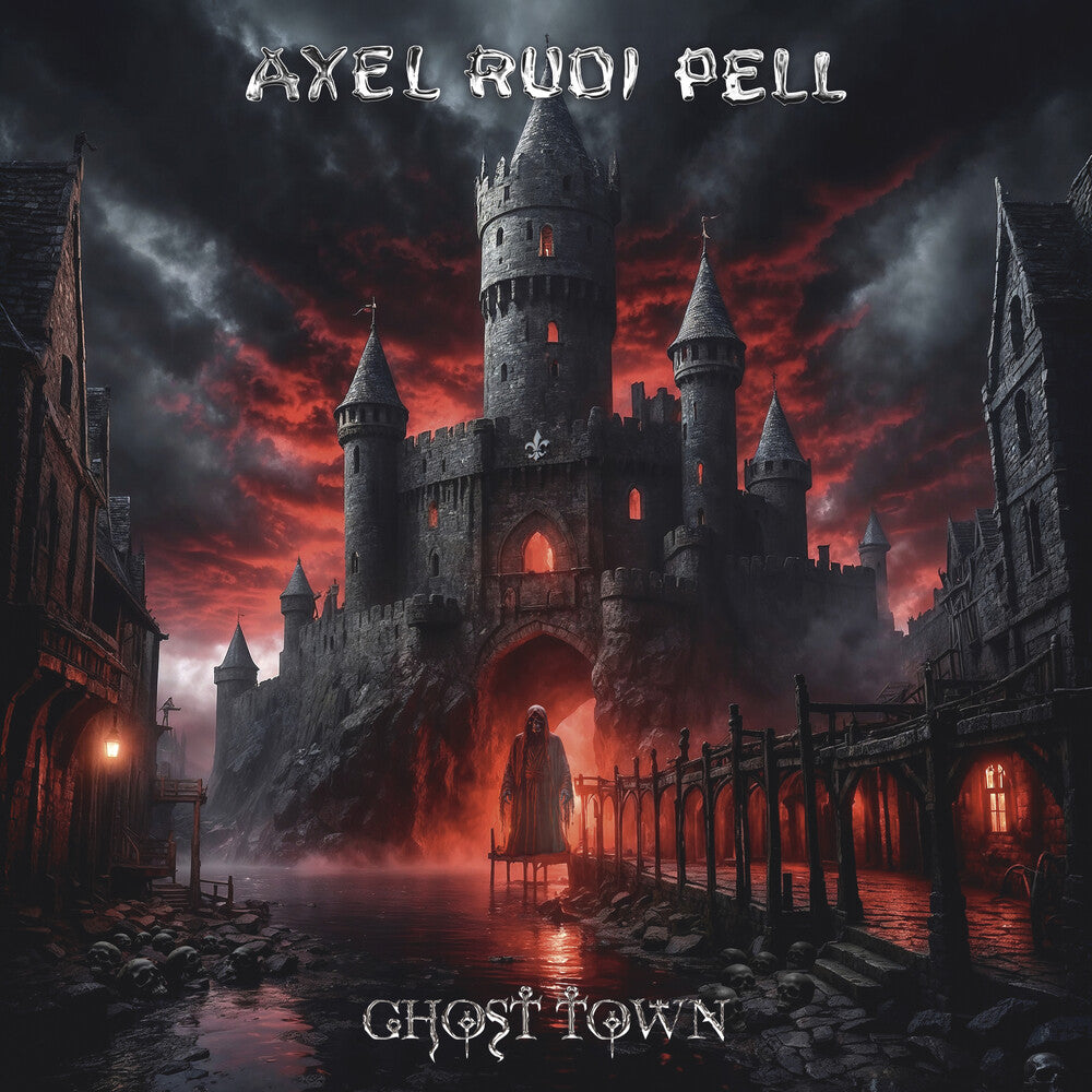 the album cover for Axel Pell Rudi - Ghost Town