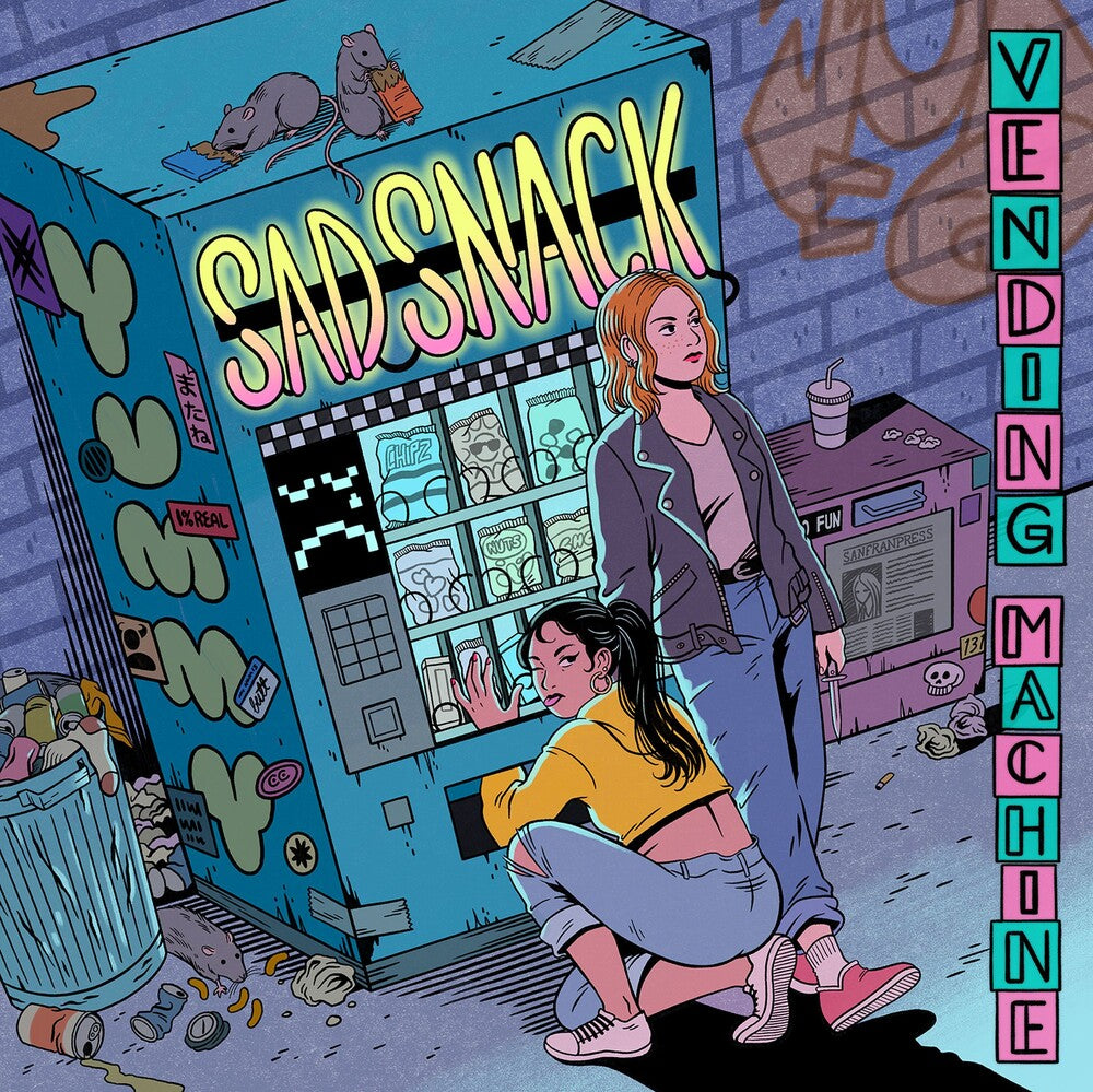 the album cover for Sad Snack - Vending Machine