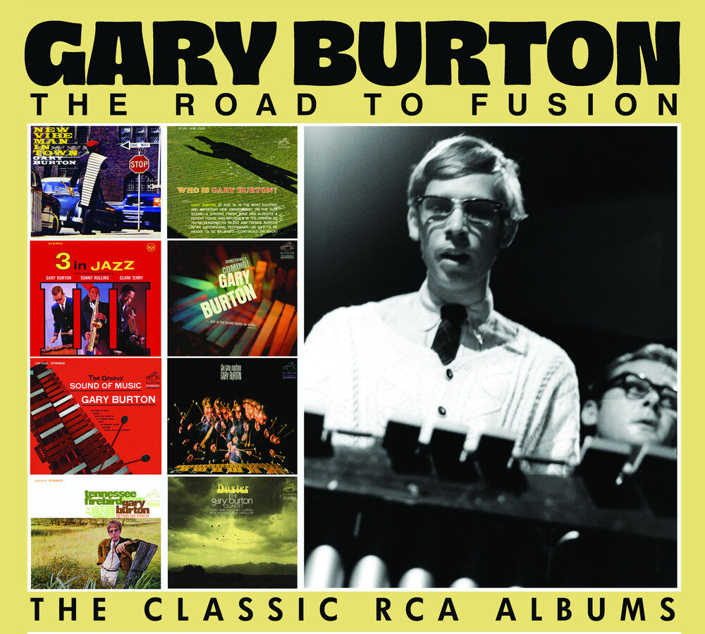 the album cover for Gary Burton - Road To Fusion