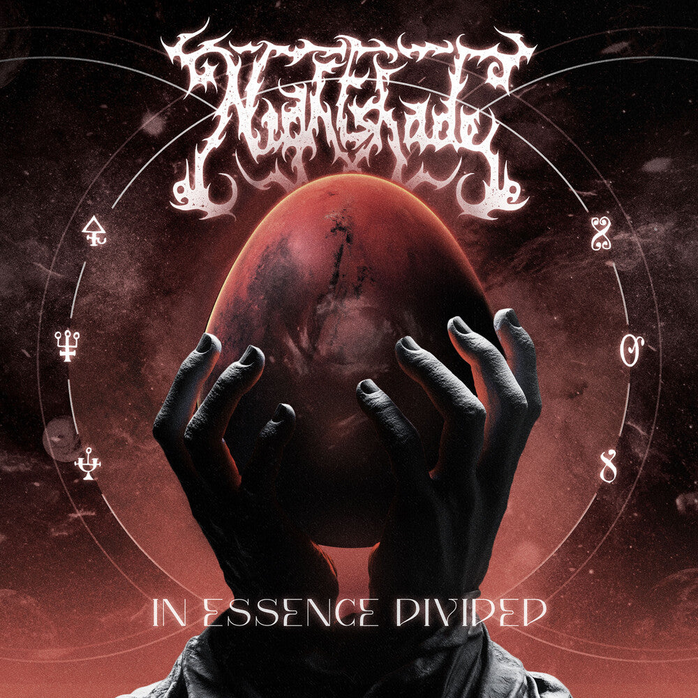 the album cover for Nightshade - In Essence Divided