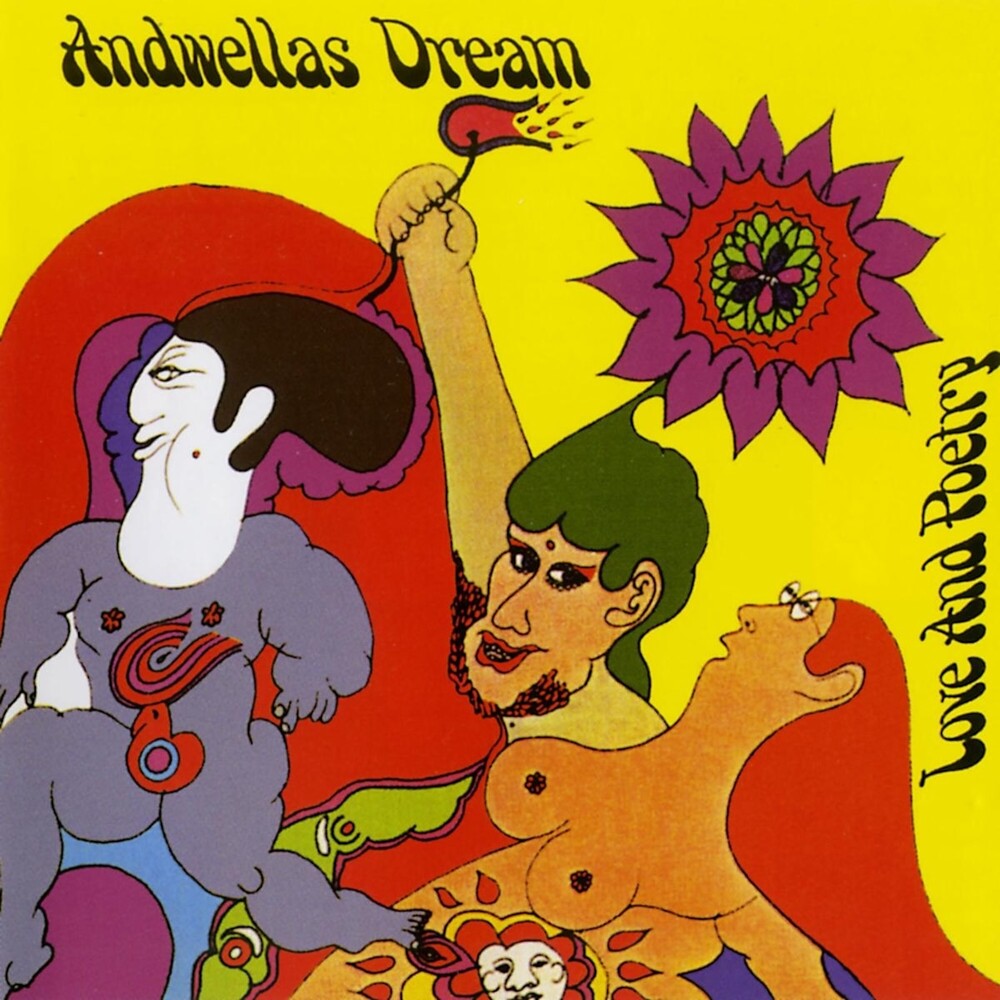 the album cover for Andwellas Dream - Love & Poetry