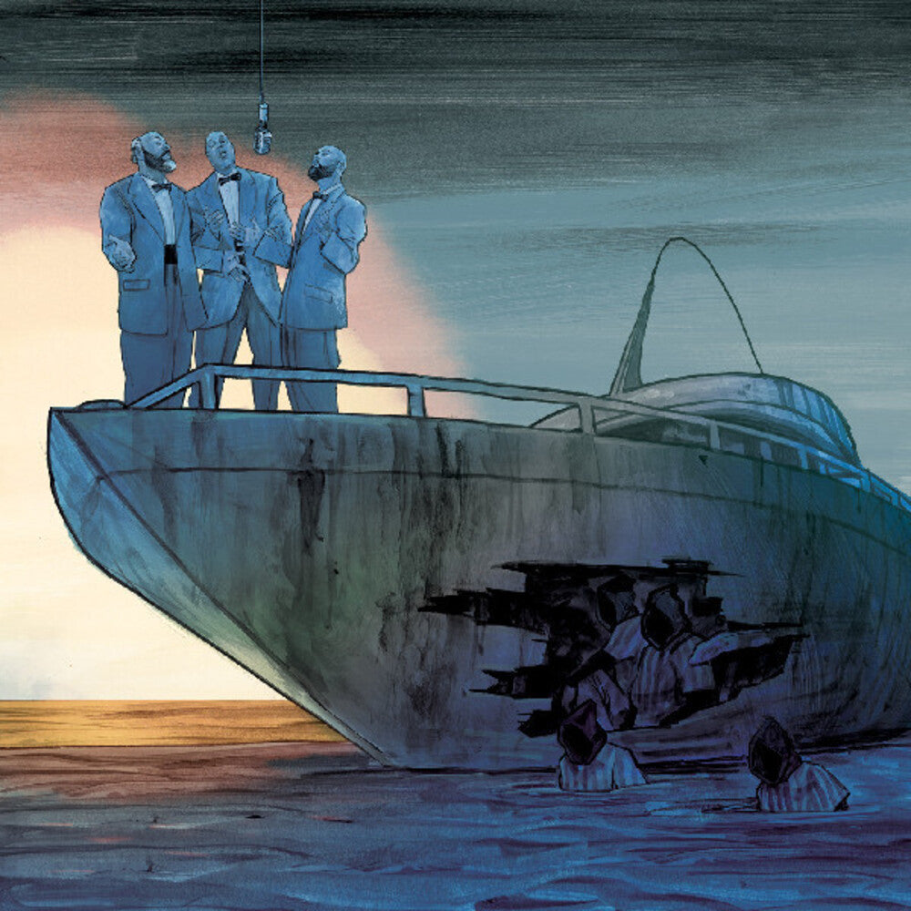 the album cover for Lammping / Drew Smith / Marker Starling - Risky