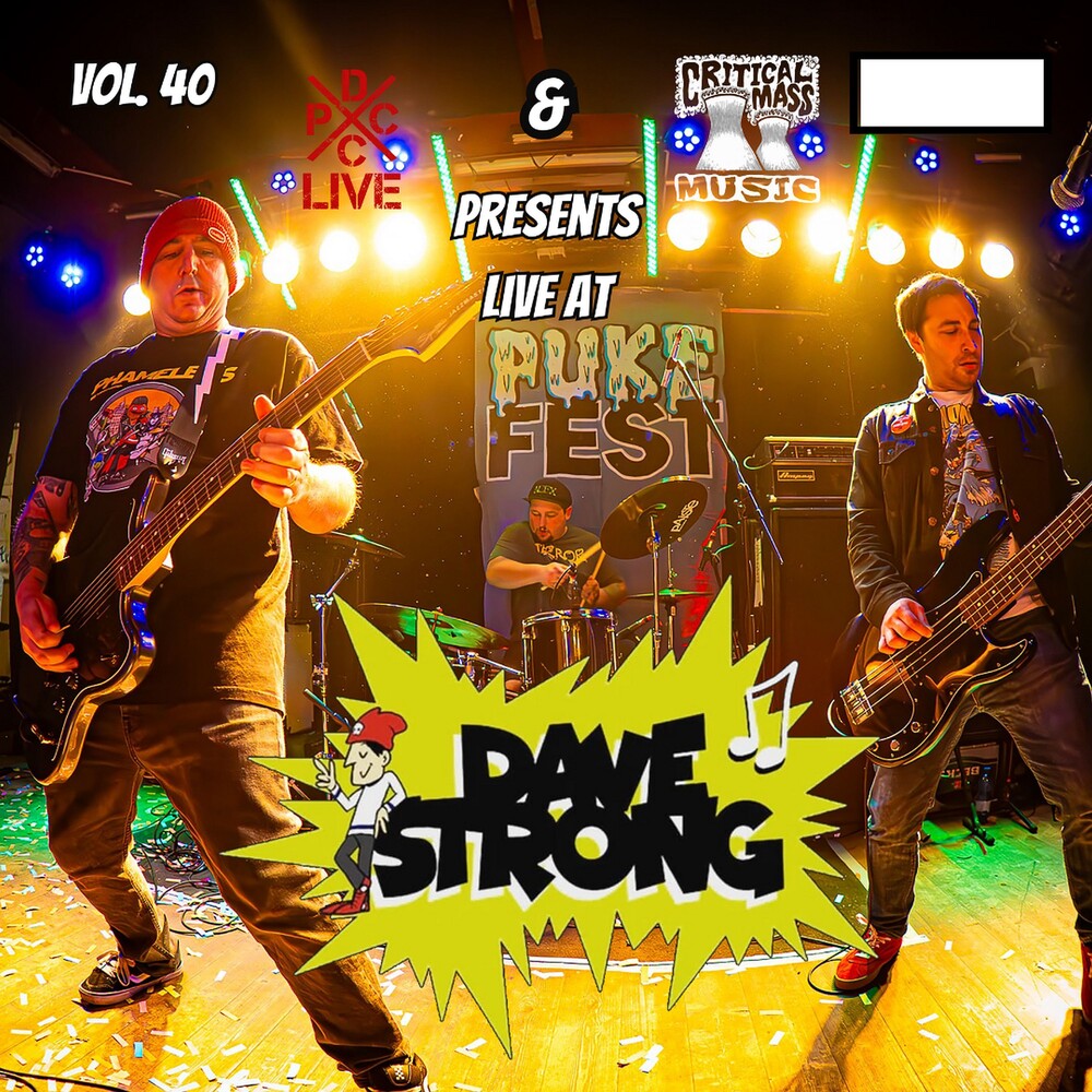 the album cover for Dave Strong - Dcxpc Live 40