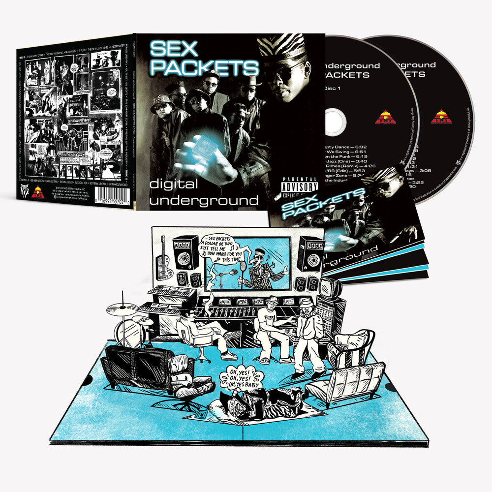the album cover for Digital Underground - Sex Packets (35th Anniversary) - Pop-Up Version