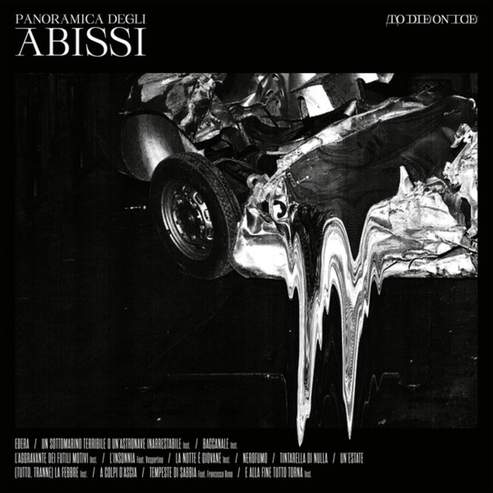 the album cover for To Die On Ice - Panoramica Degli Abissi (Uk)