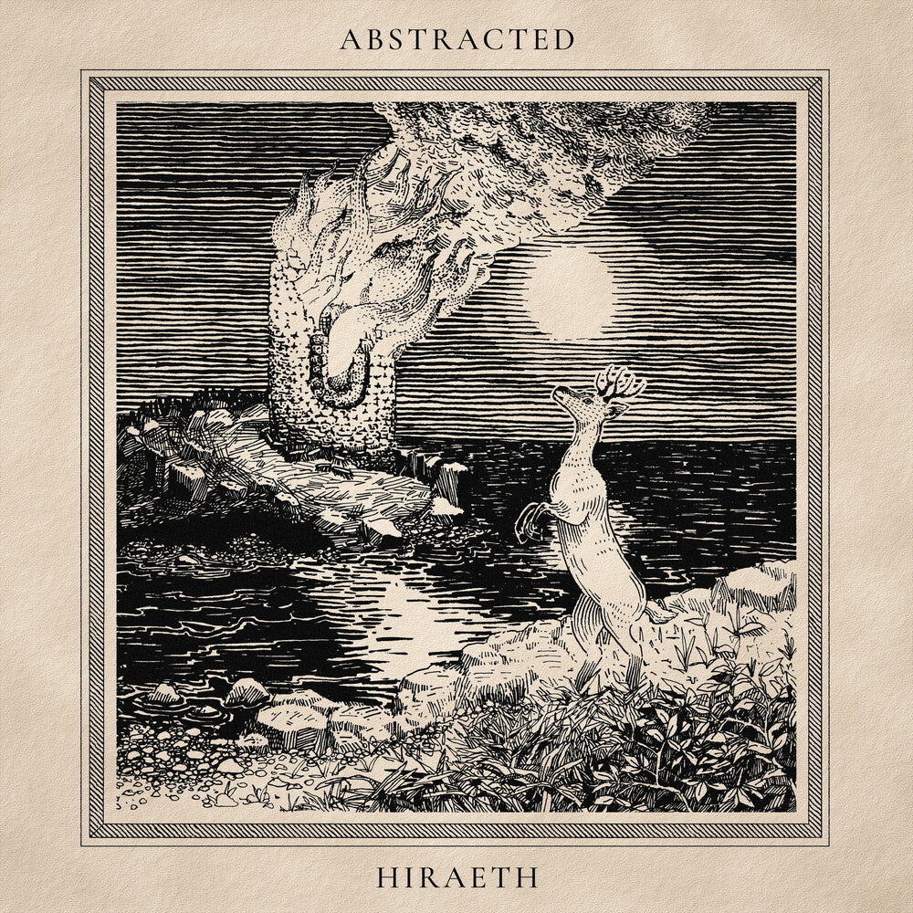 the album cover for Abstracted - Hiraeth