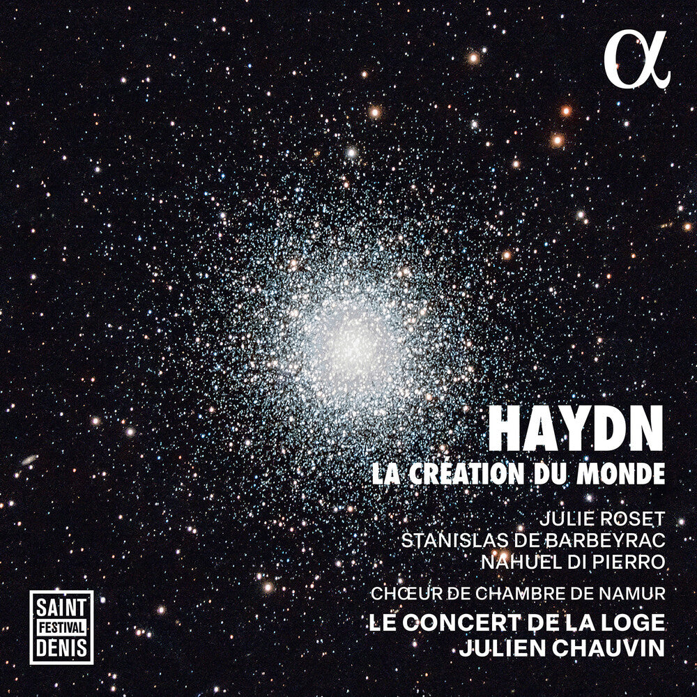 the album cover for Julie Roset - Haydn: La Creation Du Monde