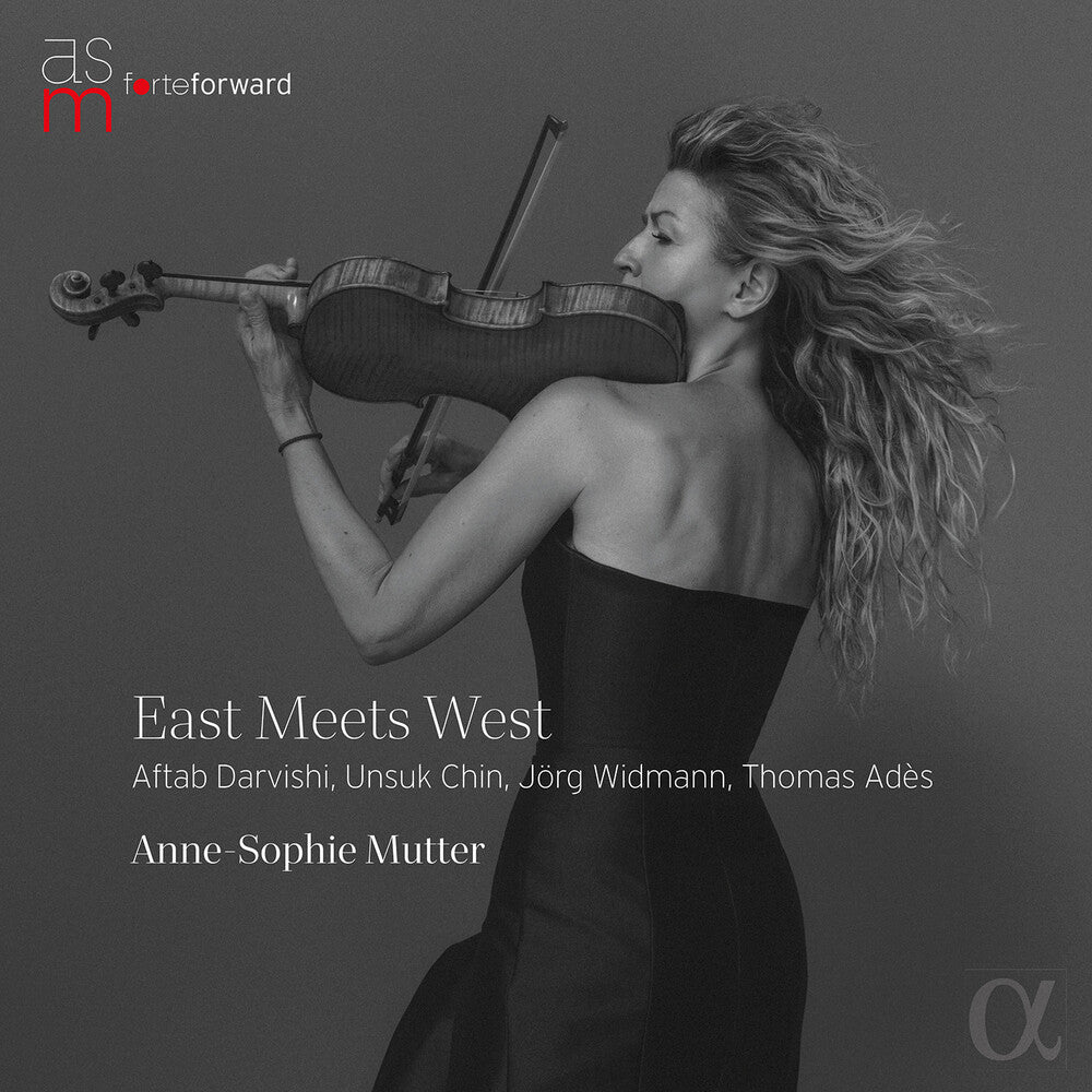 the album cover for Anne Mutter -Sophie - East Meets West