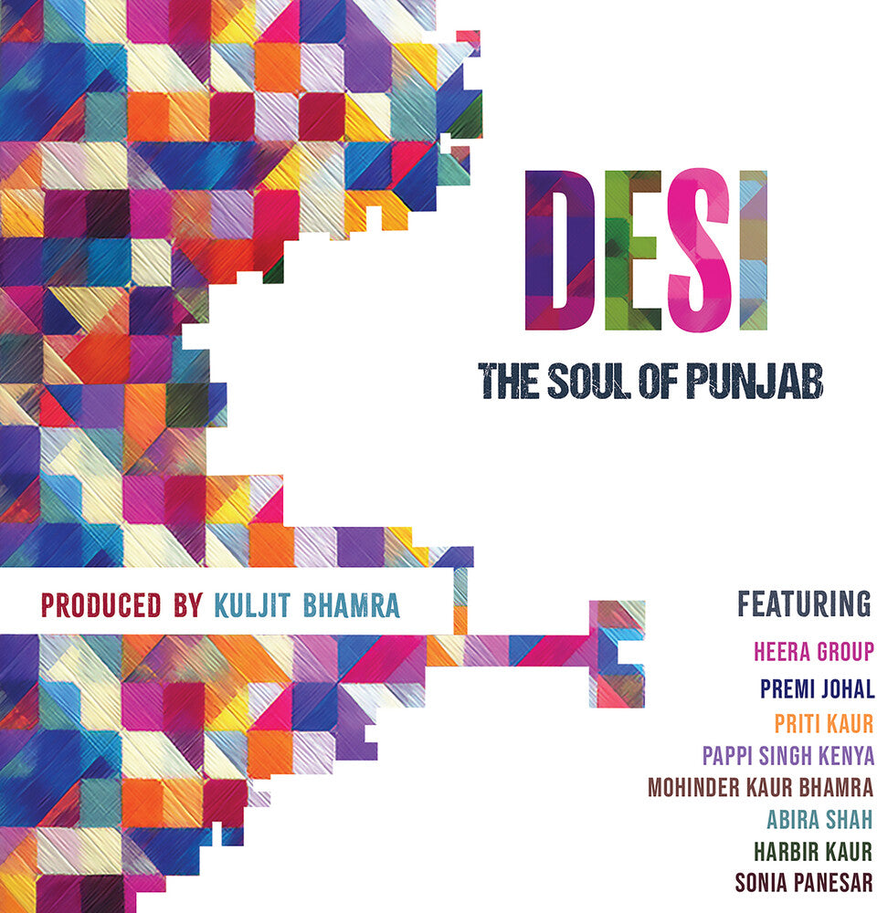 the album cover for Premi Johal - Desi - Soul Of Punjab