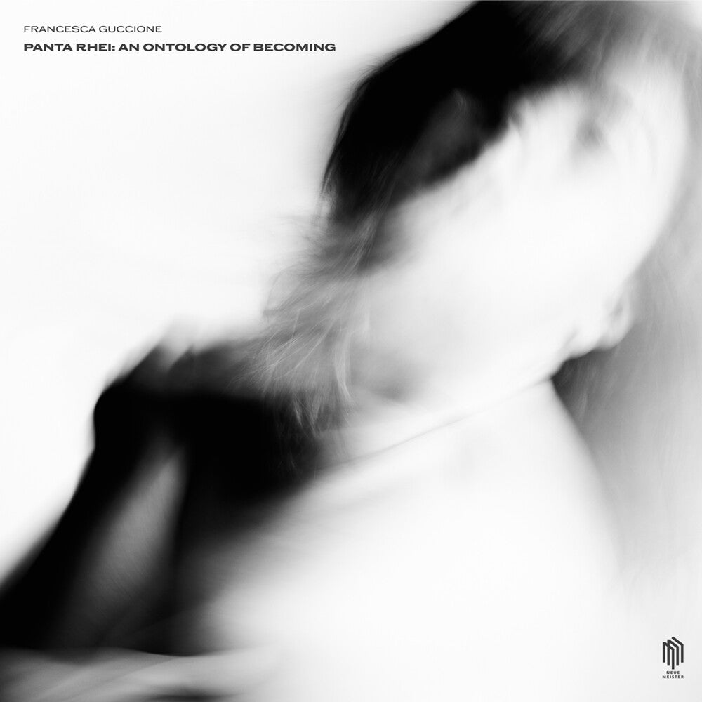 the album cover for Francesca Guccione - Panta Rhei: An Ontology Of Becoming