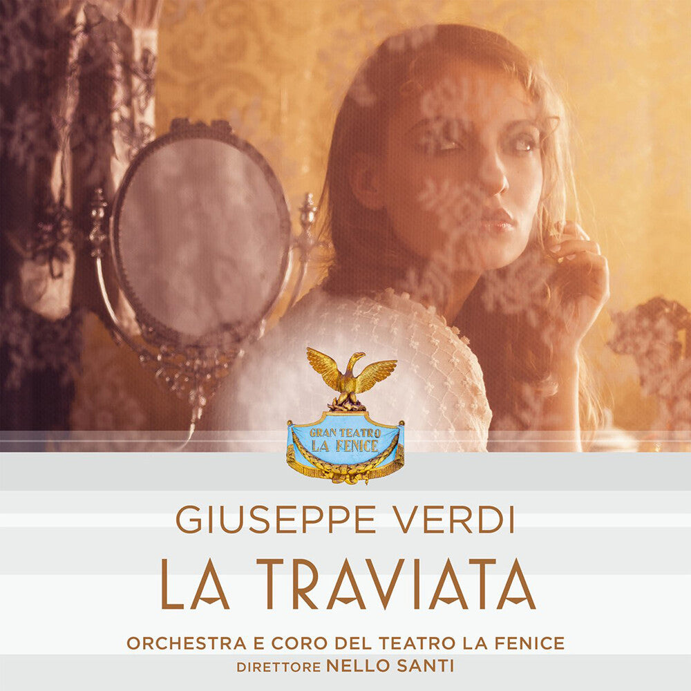 the album cover for Giuseppe Verdi - Verdi: La Traviata