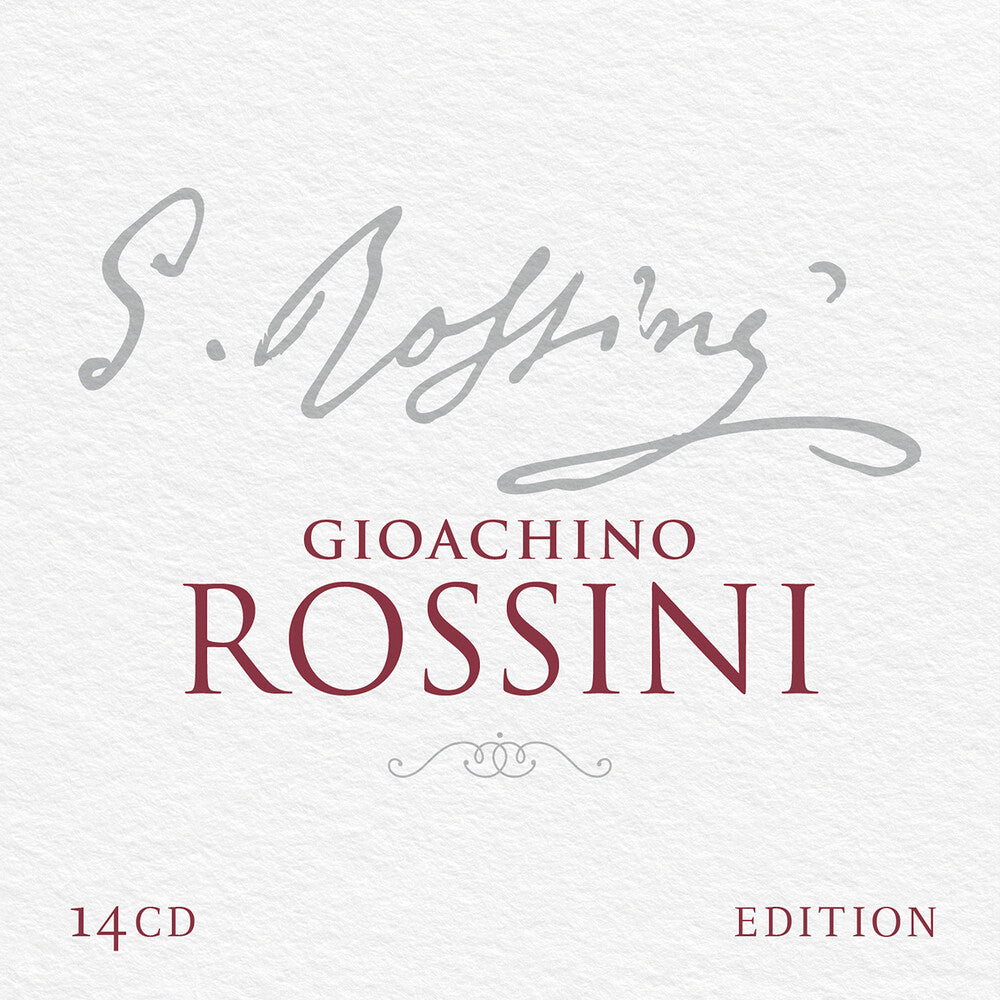 the album cover for Gioacchino Rossini - Gioachino Rossini Edition (14 Cd Box)