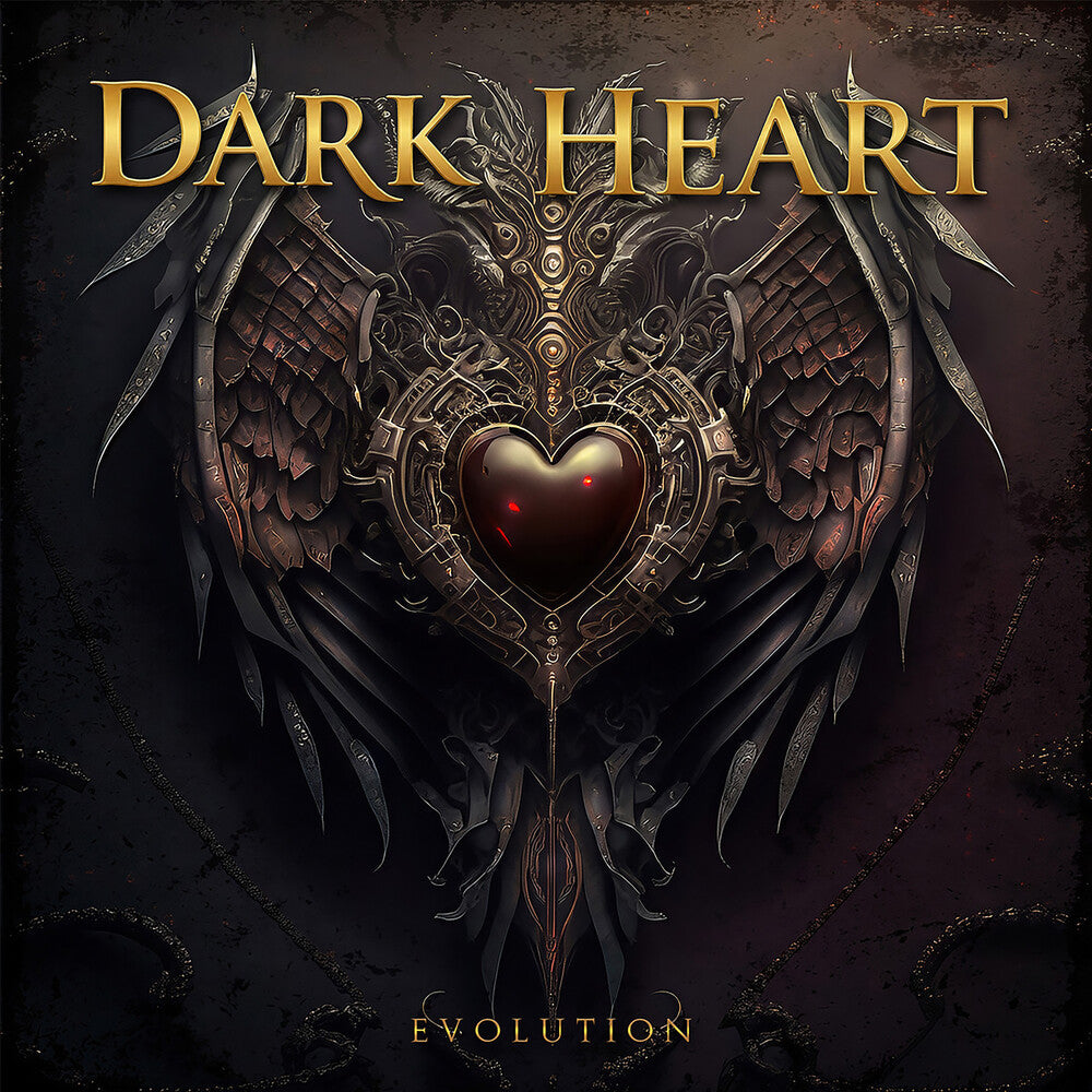 the album cover for Dark Heart - Evolution