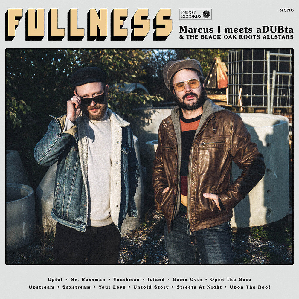 the album cover for Marcus I Meets Adubta - FULLNESS
