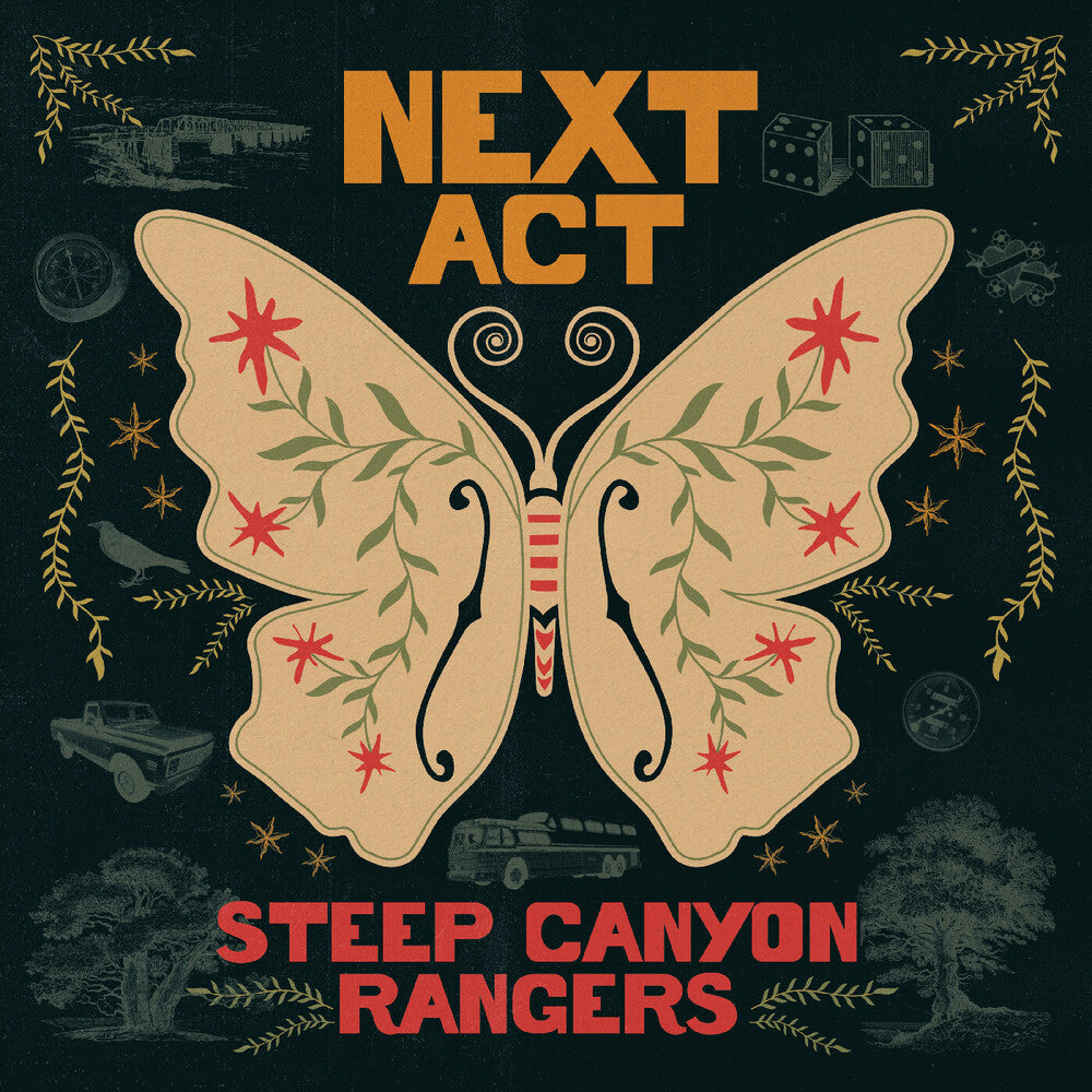 the album cover for Steep Canyon Rangers - Next Act