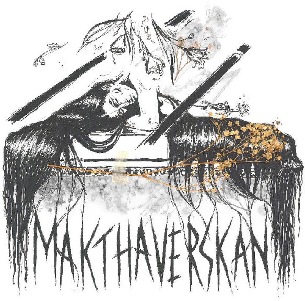 the album cover for Makthaverskan - Glass & Bones