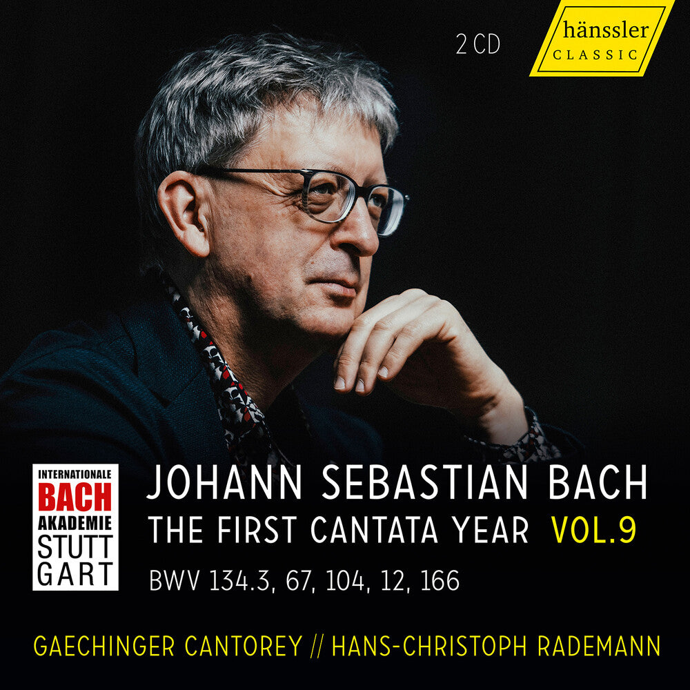 the album cover for Gaechinger Cantorey - Vision Bach 9