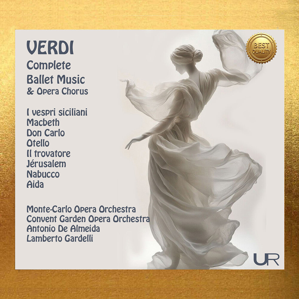 the album cover for Antonio Almeida De - Verdi: Complete Ballet Music & Opera Chorus