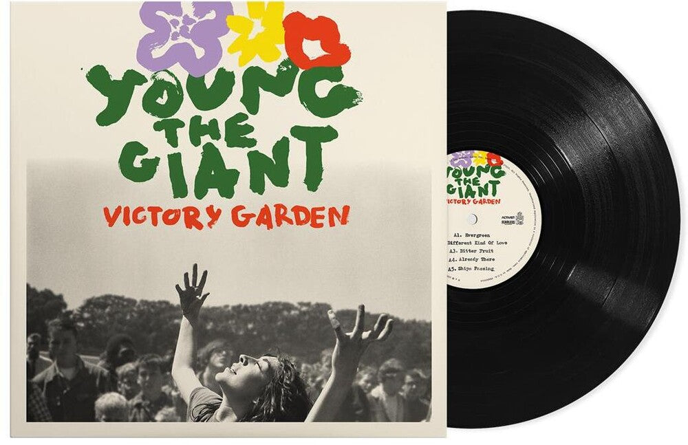 the album cover for Young The Giant - Victory Garden