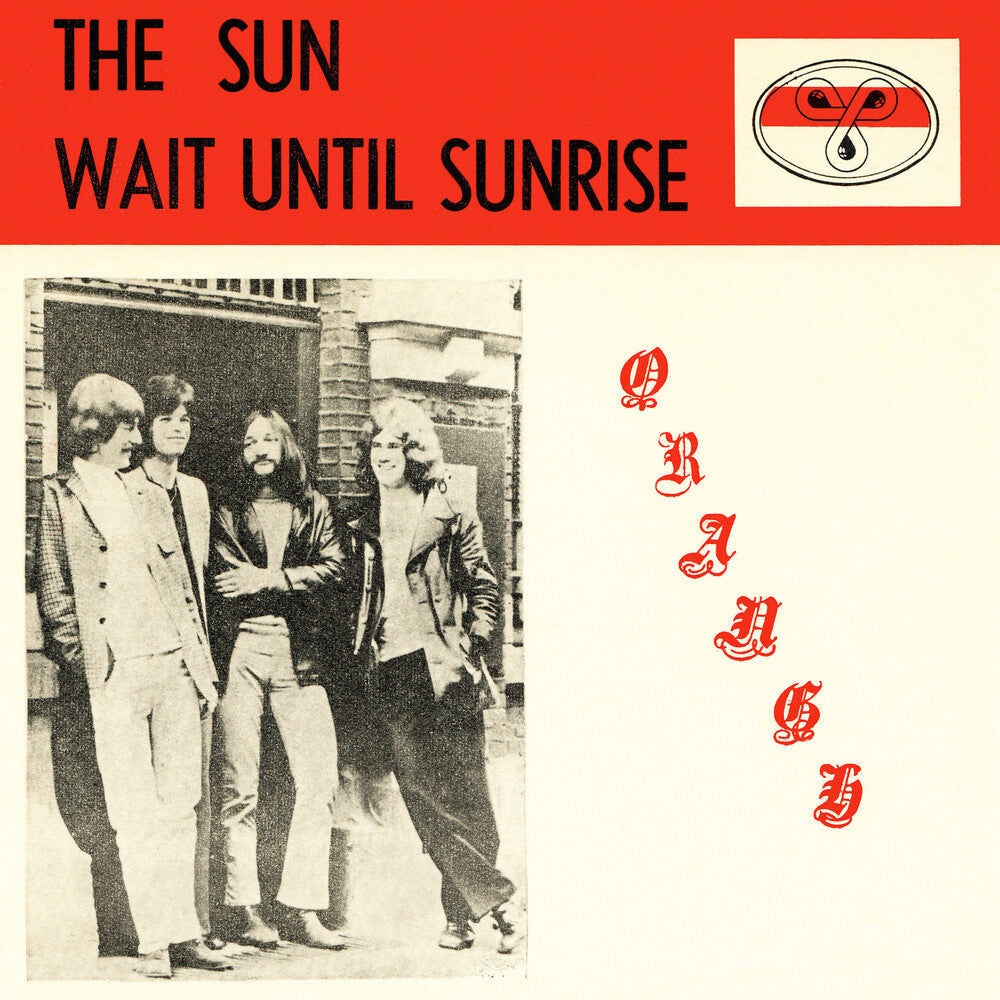 the album cover for Orange - Sun / Wait Until Sunrise