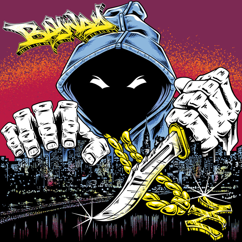 the album cover for Bayway - Bayway Takes Manhattan