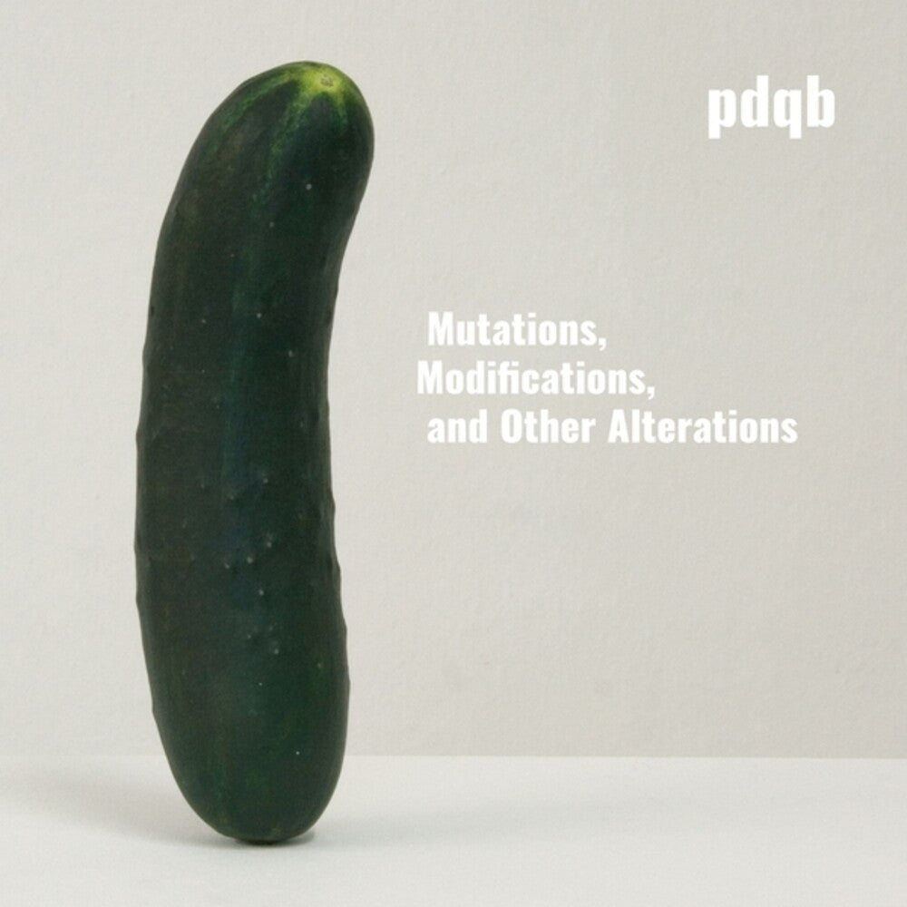 the album cover for Pdqb - Mutations Modifications And Other Alterations