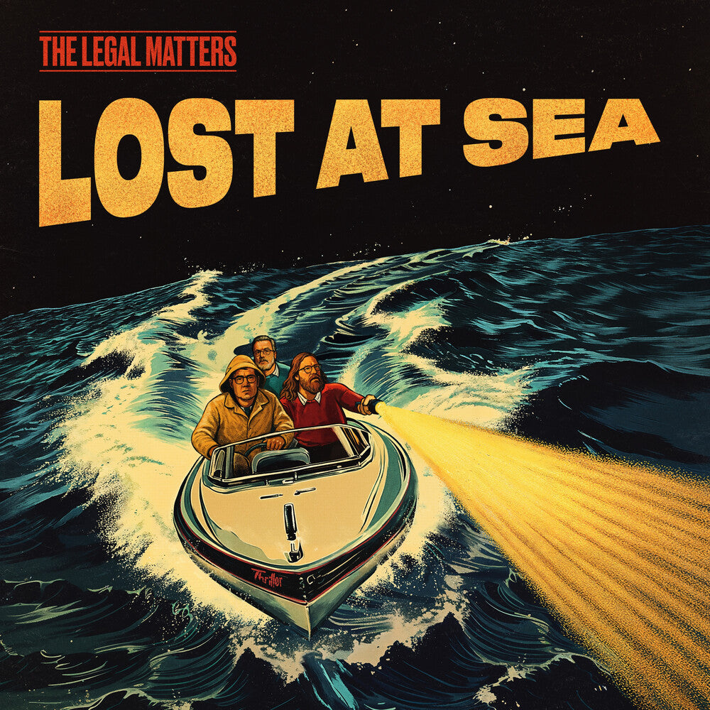 the album cover for Legal Matters - Lost At Sea