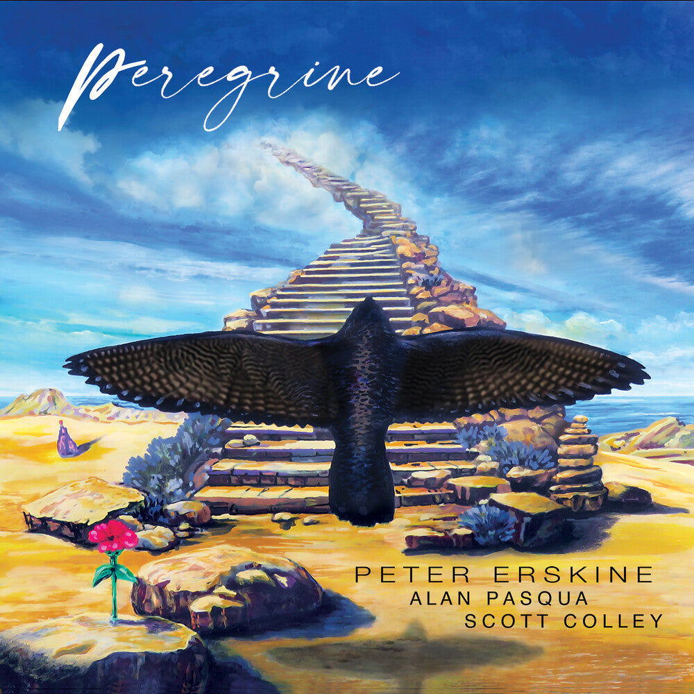 the album cover for Peter Erskine / Pasqua,Alan / Colley,Scott - Peregrine