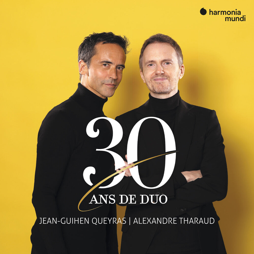 the album cover for Queyras, Jean-Guihen / Tharaud, Alexandre - 30 Ans De Duo