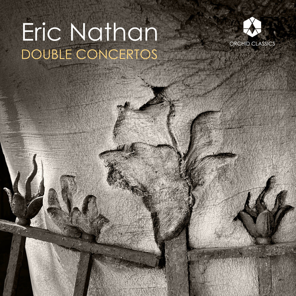 the album cover for Eric Nathan - Double Concertos