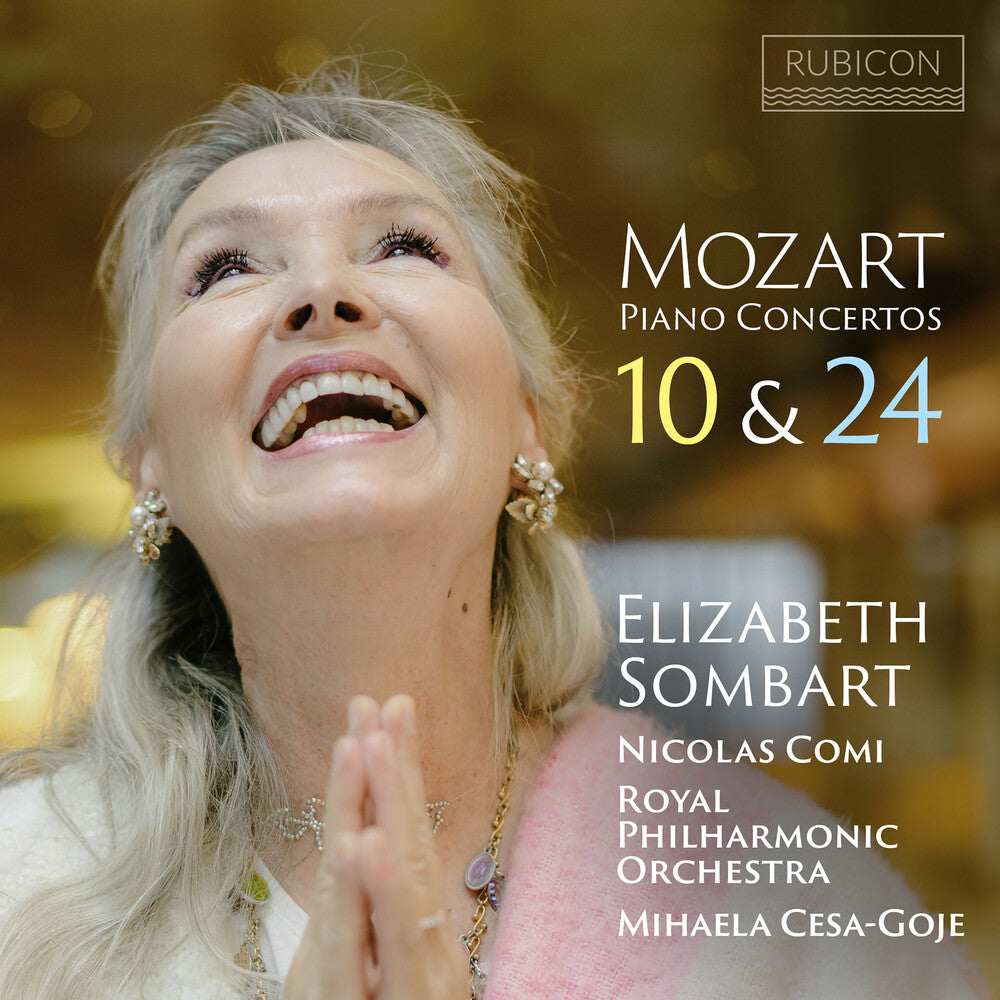 the album cover for Elizabeth Sombert / Royal Philharmonic Orchestra - Mozart: Piano Concertos 10 & 24