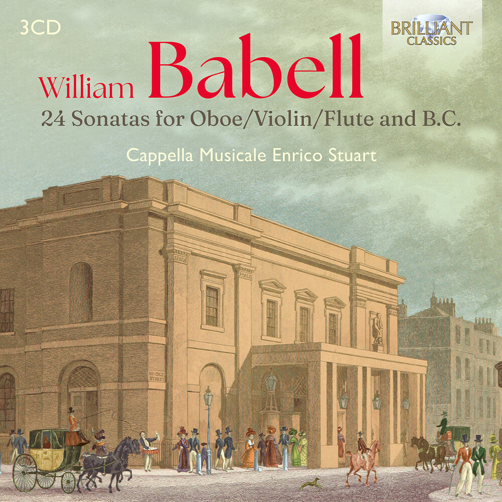 the album cover for Cappella Musicale Enrico Stuart - Babell: 24 Sons For Oboe/Violin/Flute & B.C.