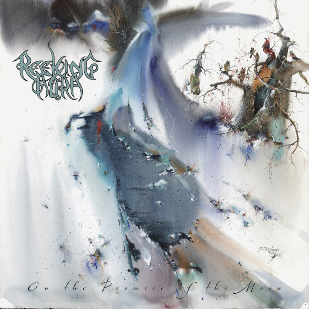 the album cover for Reeking Aura - On The Promise Of The Moon