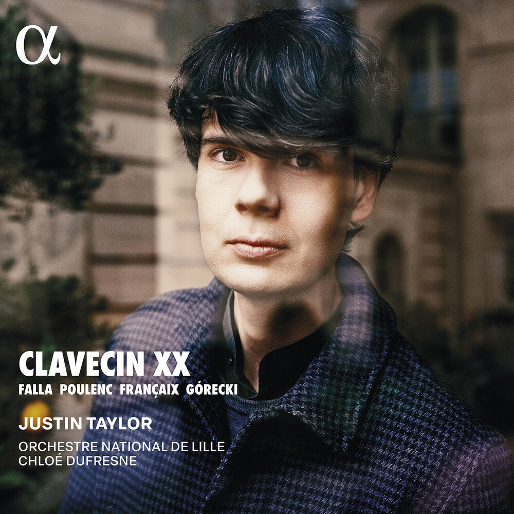 the album cover for Justin Taylor - Clavecin Xx
