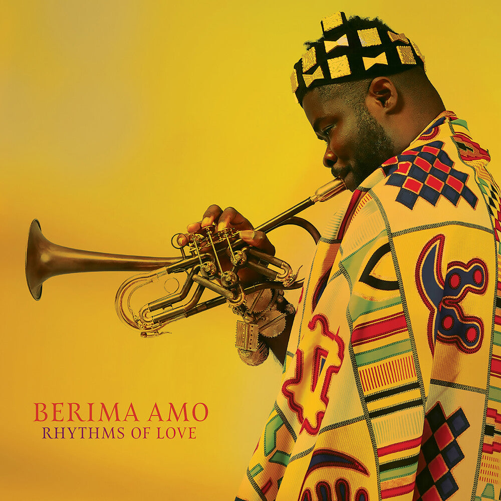 the album cover for Berima Amo - Rhythms Of Love