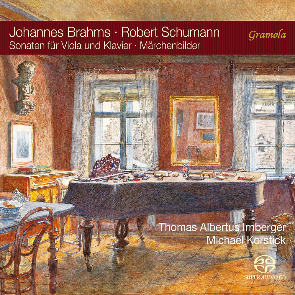 the album cover for Thomas Irnberger Albertus - Sons For Viola: Fairy Tale Pictures