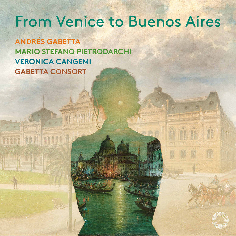 the album cover for Andres Gabetta - From Venice To Buenos Aires