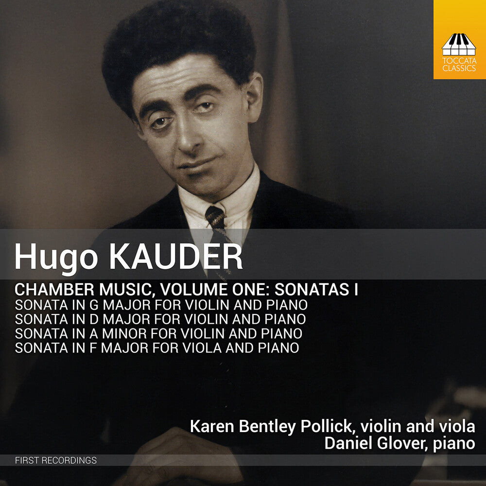 the album cover for Karen Pollick Bentley - Hugo Kauder: Chamber Music Vol. 1