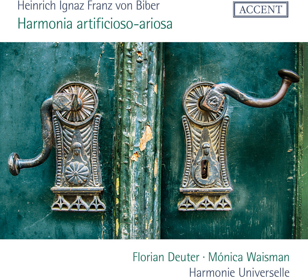 the album cover for Florian Deuter / Waisman,Monica - Biber: Harmonia Artificioso-Ariosa