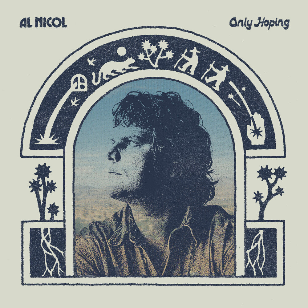 the album cover for Al Nicol - Only Hoping