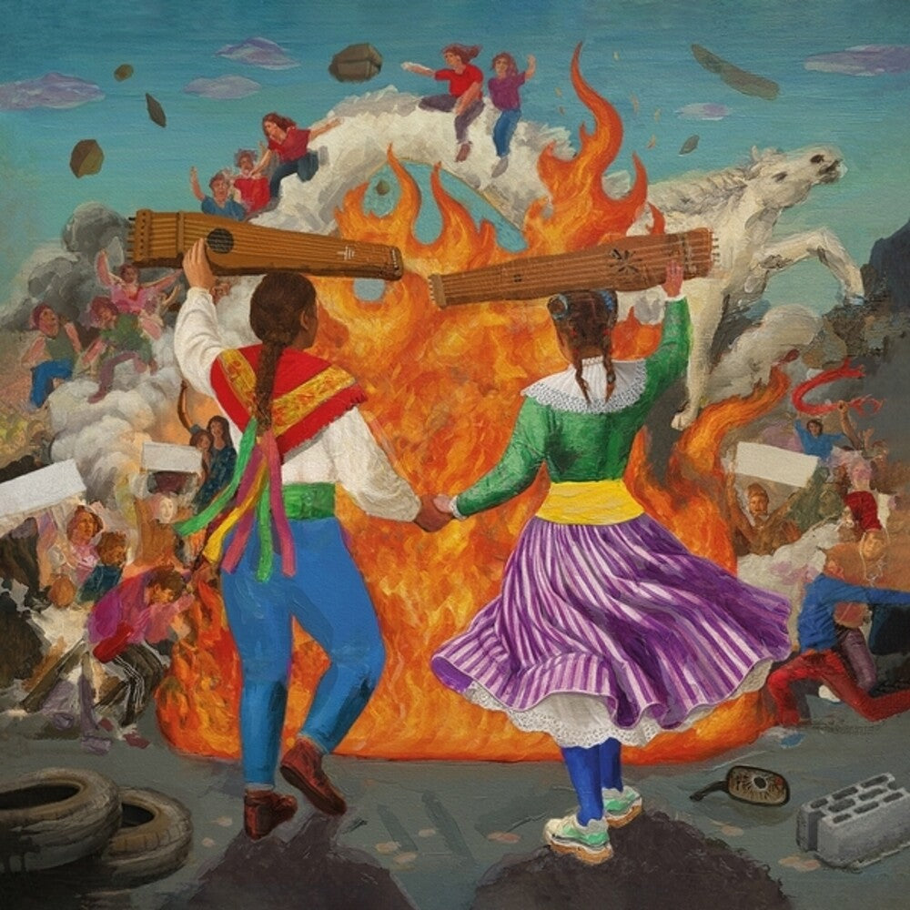 the album cover for Cocanha - Flame Folclore