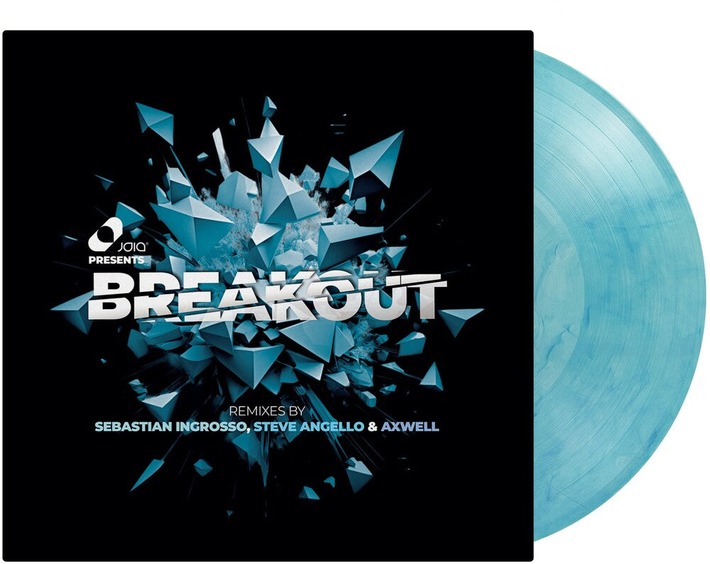 the album cover for Joia Presents Breakout / Various - Joia Presents Breakout / Various - Limited 180-Gram Crystal Clear & Blue Marble Colored Vinyl