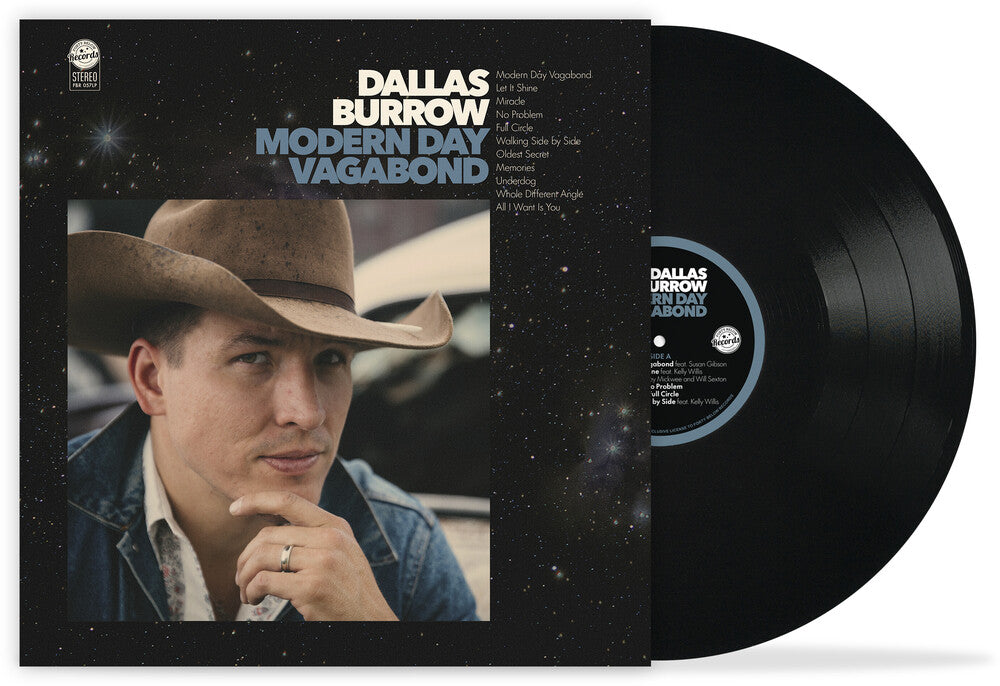the album cover for Burrow, Dallas - Modern Day Vagabond